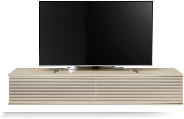 Lowboard >Lumero< stehend/hängend, Riva Eiche Dekor, kaschmir - 180x32x31cm (BxHxT)