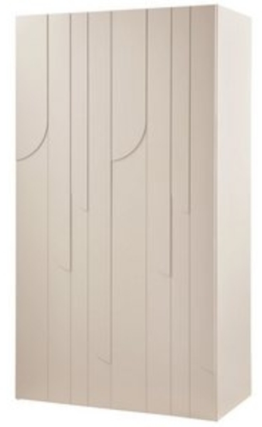 WOOOD Kleiderschrank Rain aus Kiefernholz, Dust Push-to-Open-System Bild 6