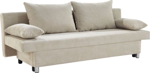 Jockenhöfer Gruppe Schlafsofa B: 191 cm, Liegefl. 120x191 cm, mit Bettfunktion & Bettkasten