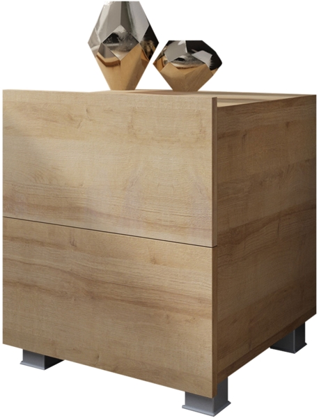 Nachttisch Calabrini BR06 (Farbe: Eiche Gold)