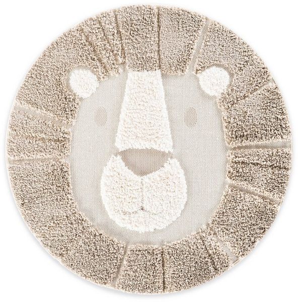 DomDeco Kinderteppich Kinderteppich Rund, Flachgewebe und Hochflor, Ø120 cm