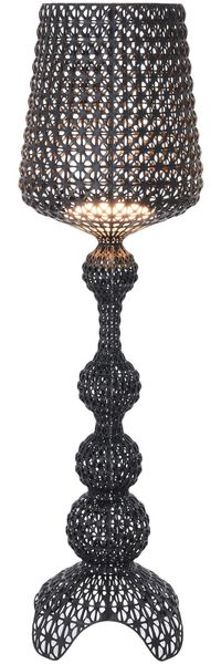 Kabuki Lampe schwarz