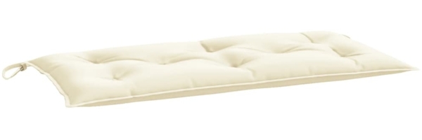 vidaXL Gartenbank-Auflage Creme 100x50x7 cm Oxford-Gewebe 361566
