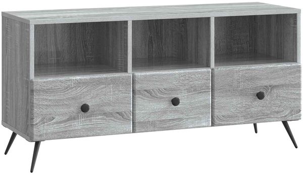 vidaXL TV-Schränk Graues Sonoma 102 x 34,5 x 50 cm Holzwerkstoff 895601