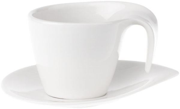 Villeroy & Boch Flow Kaffeetasse mit Untertasse 200 ml