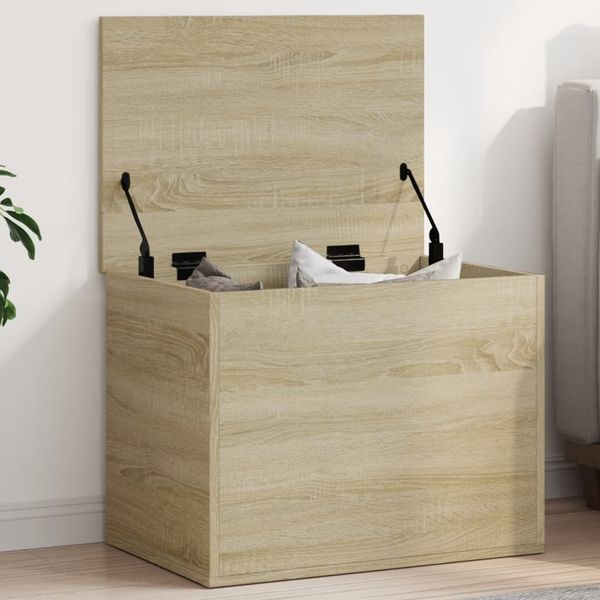 vidaXL Truhe Sonoma-Eiche 60x42x46 cm Holzwerkstoff 840655