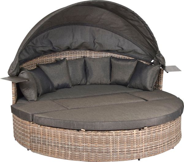 MERXX Gartenlounge-Set Riva Premium, (Set, 15-tlg), Relaxinsel, inkl. Sitz-und Rückenkissen