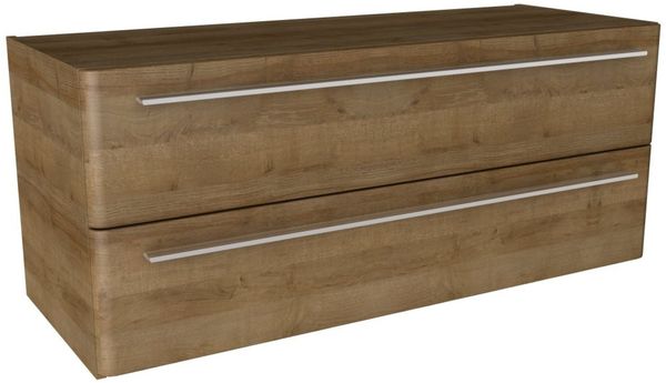 LANZET K8 Waschtischunterschrank 116 cm Hellbraun