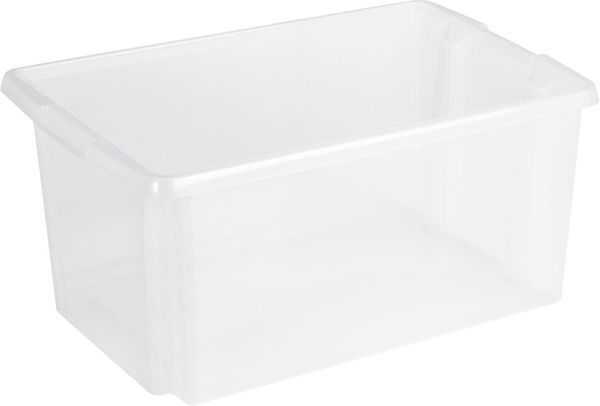 Sunware Drehstapel-Box Nesta 51 L transparent 59,5 x 39,5 x 28 cm
