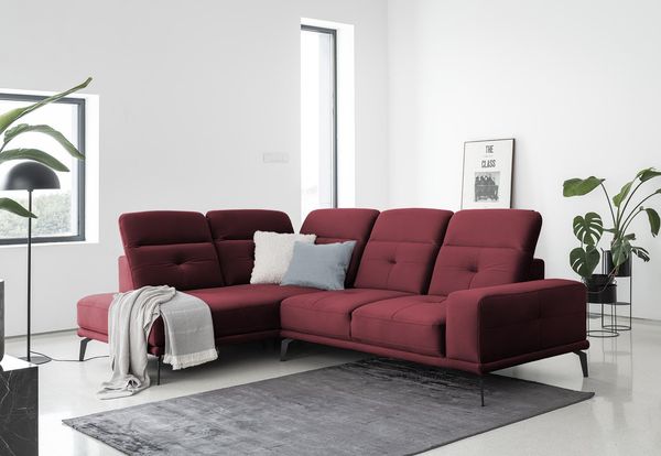 Wohnideebilder Theodore Dunkelviolett Couchgarnitur CO-THE-LT-25LO