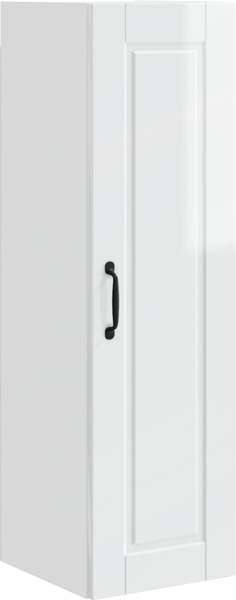 vidaXL Küchenschrank Hochglanz Weiß 30 x 31 x 100 cm Holzwerkstoff 885459