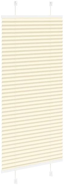 vidaXL Plissee Creme 55x150 cm Stoffbreite 54,4 cm Polyester 4015287 Bild 4