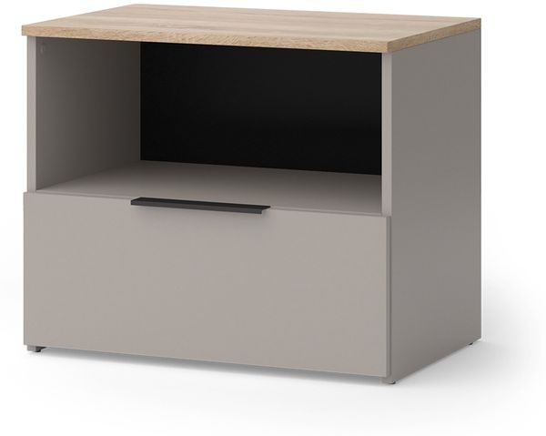 Kommode Wido Greige 60 x 50 cm mit klappe Vicco