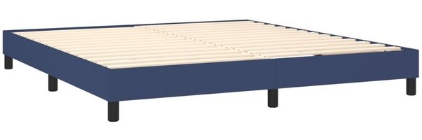 vidaXL Boxspringbettgestell Blau 180x200 cm Stoff 3120538 Bild 4