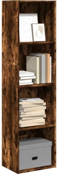 vidaXL Bücherregal Räuchereiche 40 x 30 x 152 cm Holzwerkstoff 857880