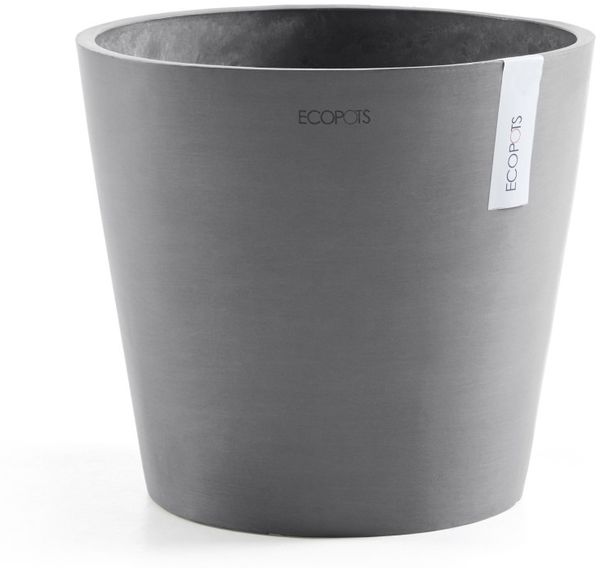 Ecopots Pflanztopf Amsterdam Ø 30 x 25,4 cm grau