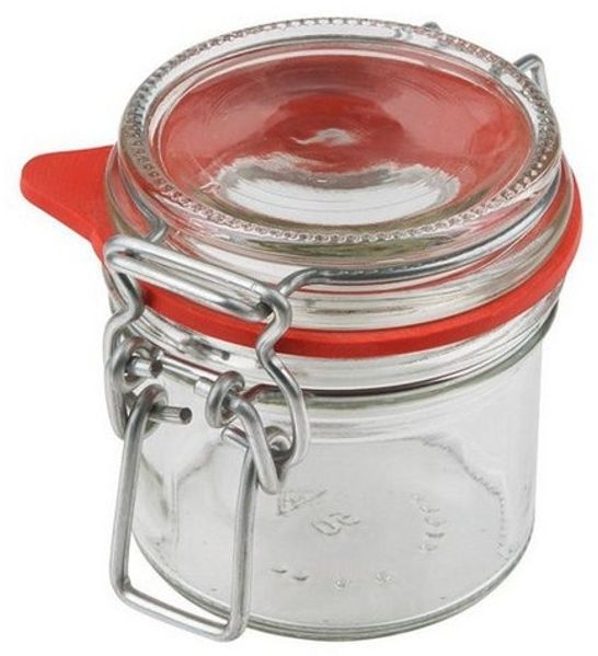 Chefkoch trifft Fackelmann Einmachglas Bügelverschlussglas 135ml – Perfekt zum Einmachen & Einkochen