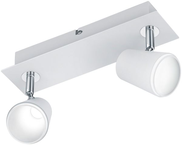 Trio Narcos A+ Deckenstrahler, LED, 2x6W, 2x550lm, weiß matt (873170231) Bild 2