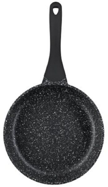Kela Stella Nova Bratpfanne Ø 20 cm | Aluminium Antihaftbeschichtung | Induktionsgeeignet | 5 cm Höhe | Schwarz
