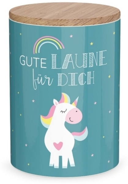 Frischhaltedose Vorratsbehälter Vorratsdose 1L Keramik la vida Einhorn 3085821