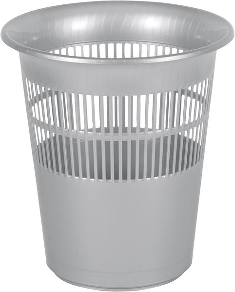 keeeper Papierkorb 31cm 29cm silber