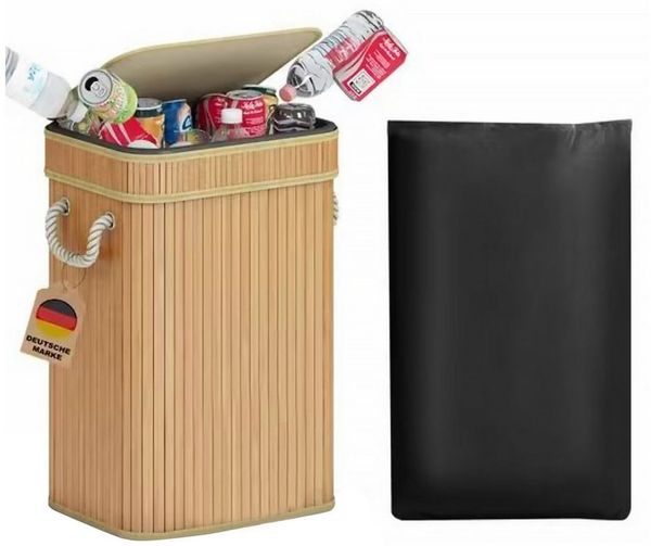AdelDream Mülleimer AdelDream 74L Pfandflaschen Sammelbehälter
