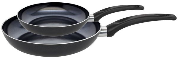 Elo Basic Pfannen-Set Bratpfanne Prima Cucina, Set 2-teilig, Aluminium (Set, 2-tlg), kratzfest