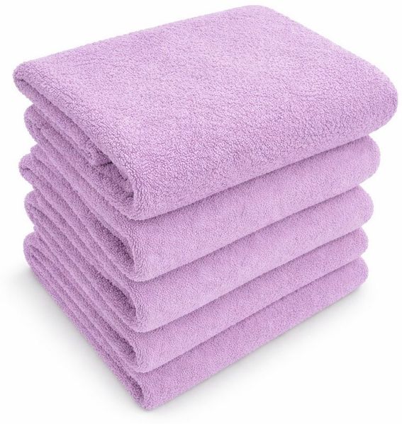 MatratzenL.A.B® Handtuch Set Gomez 500 g/m² Blauer Schwan®, 100% Baumwolle (1er oder 5er Set)