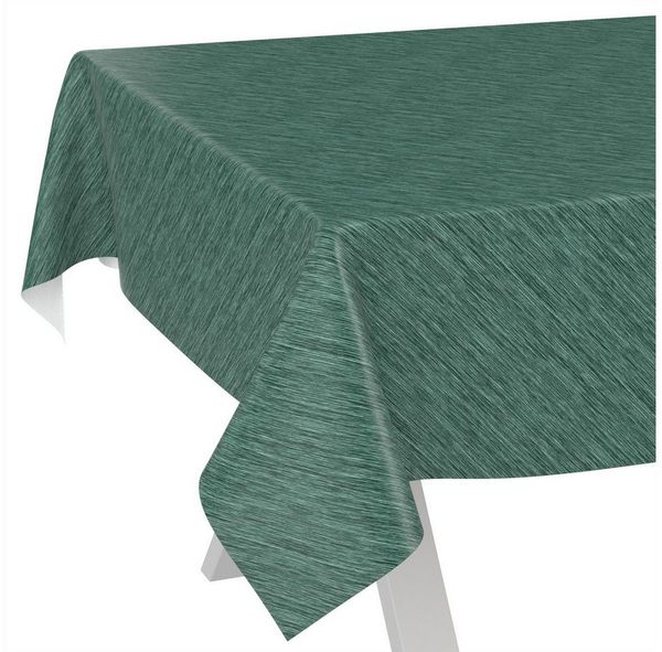ANRO Tischdecke Wachstuchtischdecke Gartentischdecke Wachstischdecke (Einzelstück 1-tlg), Glatt 140x100 cm wasserabweisend