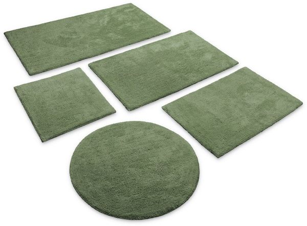 Wecon home Basics Badematte Erik, Höhe 20 mm, Baumwolle, rechteckig, waschbar, rutschfest, sehr weich, strapazierfähig, pflegeleicht