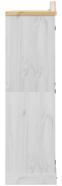 vidaXL Kleiderschrank Corona Weiß 151,5x52x186 cm Massivholz Kiefer 4012159 Bild 5