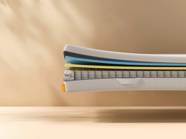 Emma 'Dynamic Plus' Matratze, Kunststoff, weiß, 200x200 cm Bild 3