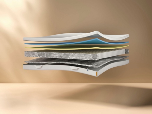 Emma 'Dynamic Plus' Matratze, Kunststoff, weiß, 200x200 cm Bild 2