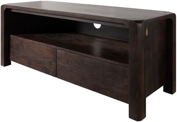 TV-Board Akazie 125x45x50 tabak lackiert BUENO #4002