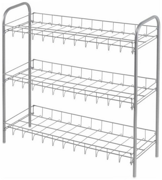 METALTEX 938058039 Sprinter Schuhregal mit 3 Etagen