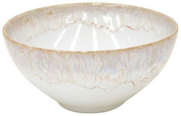 Costa Nova Müslischale Taomina Weiß Müsli-/Suppenschale, Casafina, Keramik, (1-tlg)