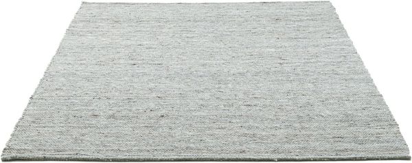 Sansibar Wollteppich Hörnum, rechteckig, Höhe: 12 mm, Handweb Teppich, meliert, reine gewalkte Wolle, handgewebt