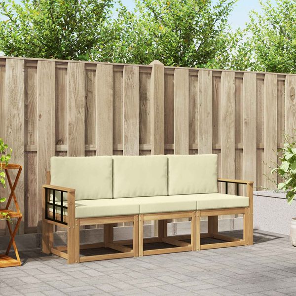 vidaXL Outdoor-Sofagarnitur 3 pcs 3387184