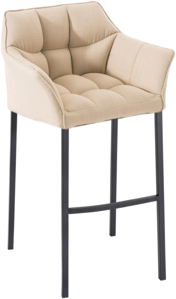 Barhocker Damaso B Stoff mit 4-Fuß Gestell [101680804]