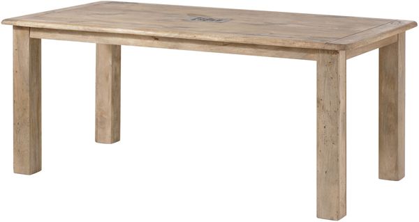 Esstisch Mango 200x100x76 beige lackiert RAILWAY