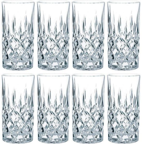 Nachtmann Longdrinkgläser Noblesse. 8er Set. 375 ml