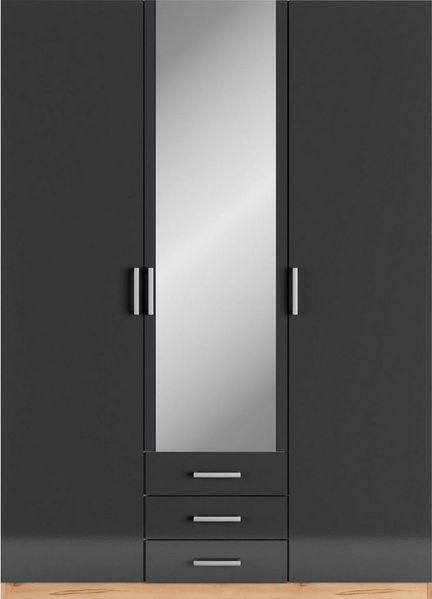 priess Kleiderschrank Amsterdam, viel Stauraum durch viele Schubkästen mit oder ohne LED-Beleuchtung