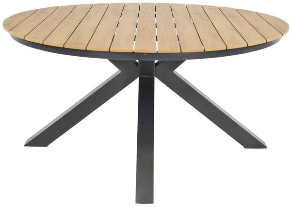 Lesli Living Gartentisch Gartentisch Tafel rund 150cm Arezzo