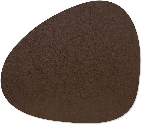 LIND DNA Table Mat Curve L 37x44 cm Serene Hazel