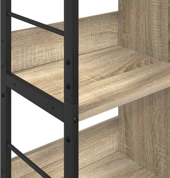 vidaXL Bücherregal Sonoma-Eiche 82 x 32 x 144,5 cm Holzwerkstoff 883983 Bild 7