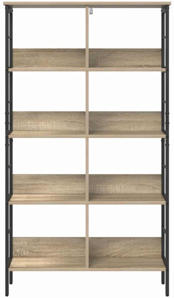 vidaXL Bücherregal Sonoma-Eiche 82 x 32 x 144,5 cm Holzwerkstoff 883983 Bild 4