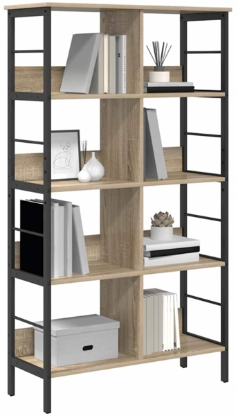 vidaXL Bücherregal Sonoma-Eiche 82 x 32 x 144,5 cm Holzwerkstoff 883983 Bild 2