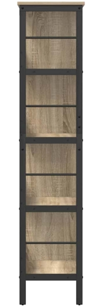vidaXL Bücherregal Sonoma-Eiche 82 x 32 x 144,5 cm Holzwerkstoff 883983 Bild 5