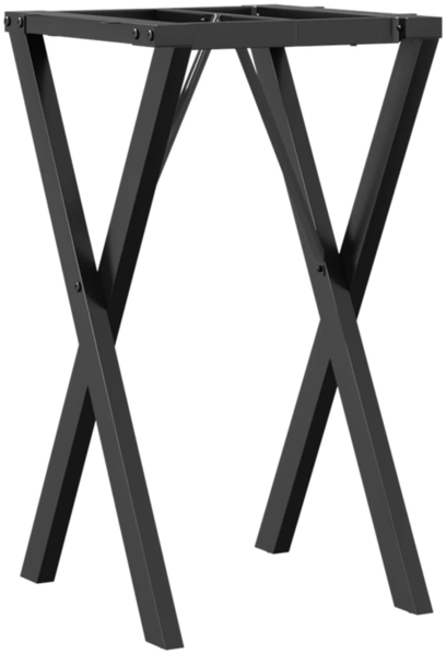 vidaXL Esstisch-Gestell in X-Form 40x40x73 cm Stahl 357903