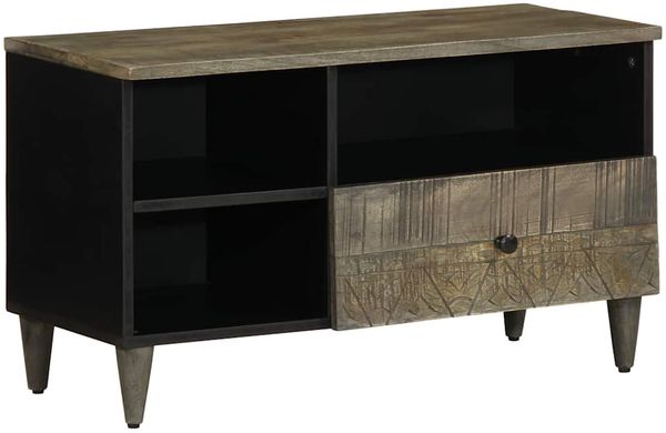 vidaXL TV-Schrank 80x33x46 cm Massivholz Mango 4017809